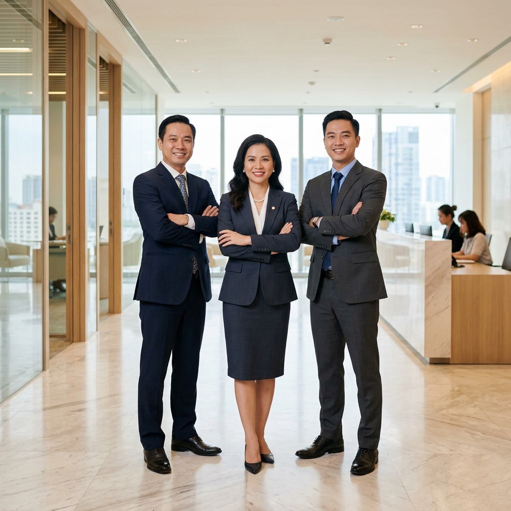 Minh họa đội ngũ Nam Anh Law Firm
